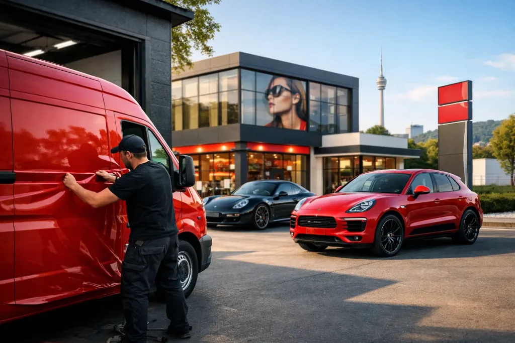 Perfola Werbetechnik im Raum Stuttgart